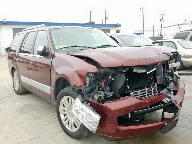 5LMJJ2H54CEL02579 - 2012 LINCOLN NAVIGATOR MAROON photo 1