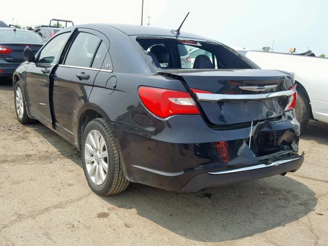 1C3CCBBB4DN672350 - 2013 CHRYSLER 200 TOURIN BLACK photo 3