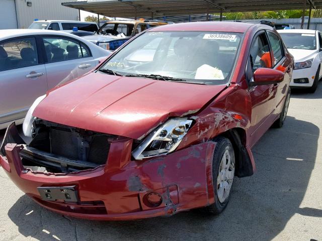 3N1AB61E68L689863 - 2008 NISSAN SENTRA 2.0 RED photo 2