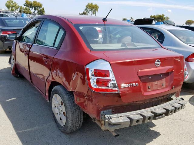 3N1AB61E68L689863 - 2008 NISSAN SENTRA 2.0 RED photo 3