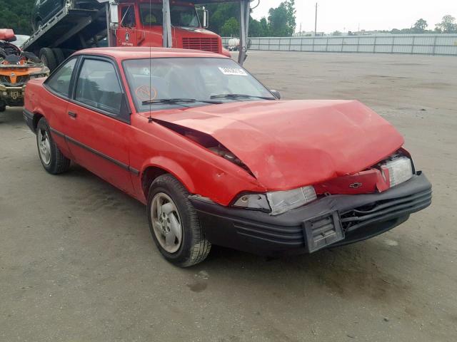 1G1JC1446N7129284 - 1992 CHEVROLET CAVALIER V RED photo 1