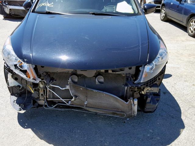 1HGCP36888A053141 - 2008 HONDA ACCORD EXL BLACK photo 9