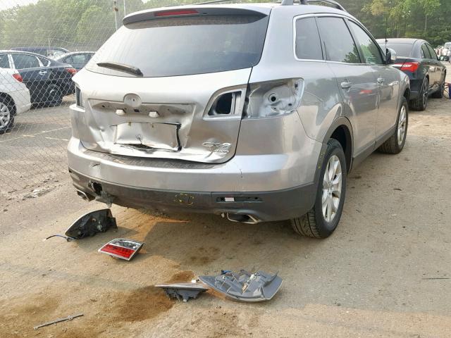 JM3TB3CV0C0341507 - 2012 MAZDA CX-9 SILVER photo 4