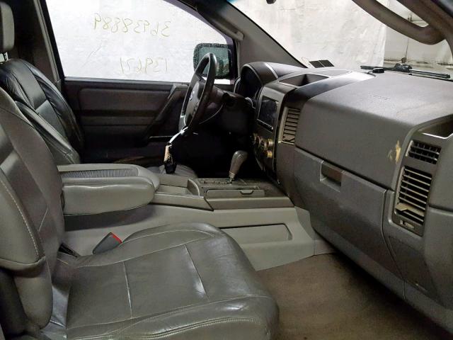 5N1AA08B34N718363 - 2004 NISSAN ARMADA SE SILVER photo 5