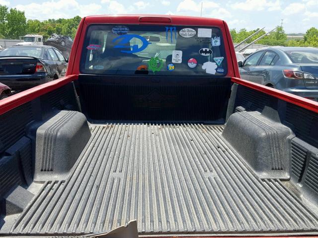 1FTYR44U75PB09535 - 2005 FORD RANGER SUP RED photo 6