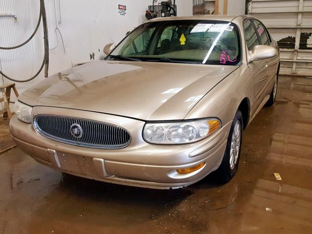 1G4HP52KX5U128915 - 2005 BUICK LESABRE CU BEIGE photo 2