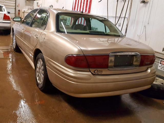 1G4HP52KX5U128915 - 2005 BUICK LESABRE CU BEIGE photo 3