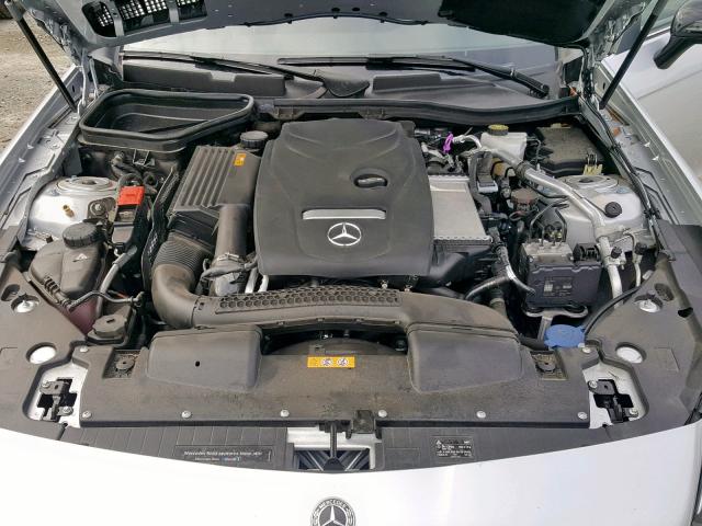 WDDPK3JA3JF149864 - 2018 MERCEDES-BENZ SLC 300 SILVER photo 7