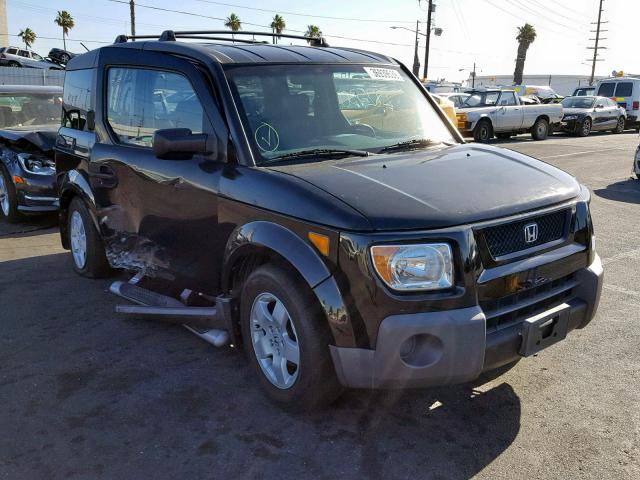 5J6YH28504L019184 - 2004 HONDA ELEMENT EX BLACK photo 1