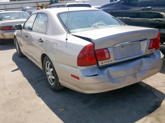 6MMAP47P9VT004649 - 1997 MITSUBISHI DIAMANTE L TAN photo 3