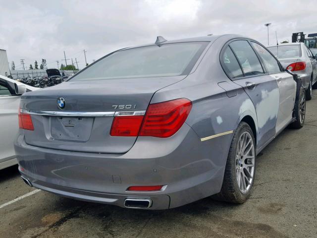 WBAKA8C59ACY35717 - 2010 BMW 750 I GRAY photo 4