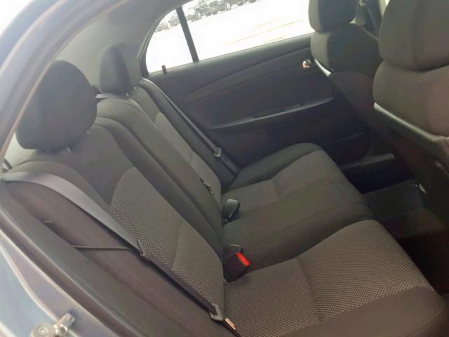 1G1ZH57B19F161688 - 2009 CHEVROLET MALIBU 1LT BLUE photo 6