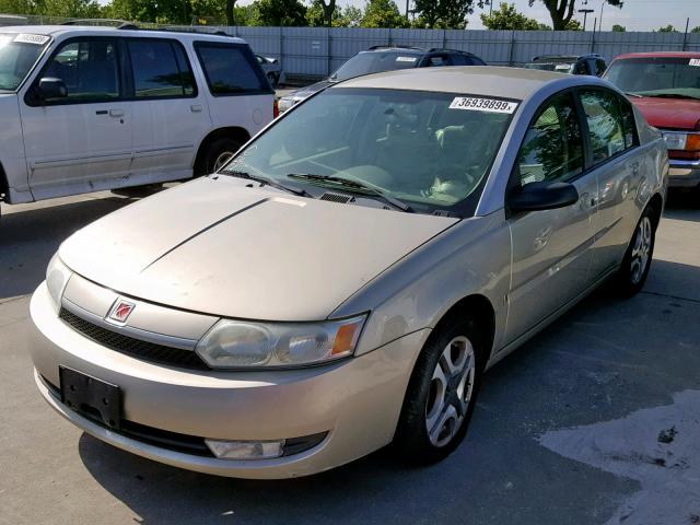 1G8AL52F53Z136242 - 2003 SATURN ION LEVEL BEIGE photo 2