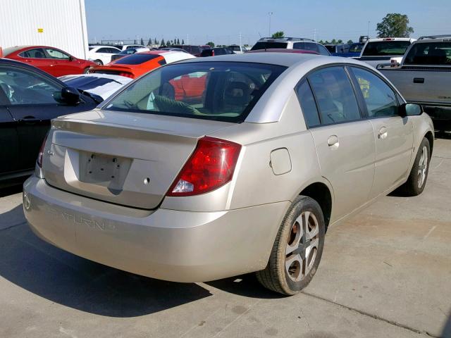 1G8AL52F53Z136242 - 2003 SATURN ION LEVEL BEIGE photo 4