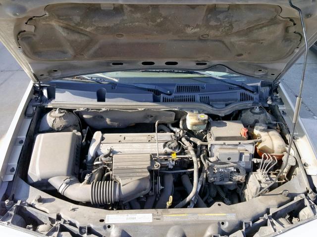 1G8AL52F53Z136242 - 2003 SATURN ION LEVEL BEIGE photo 7