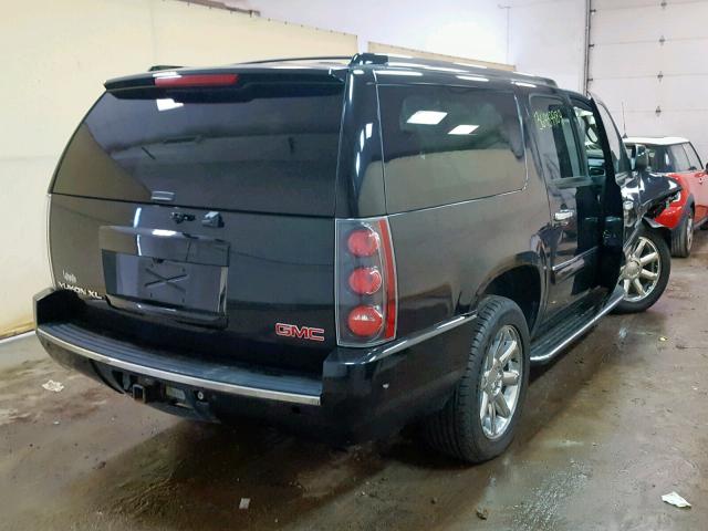 1GKFK66858J211368 - 2008 GMC YUKON XL D BLACK photo 4