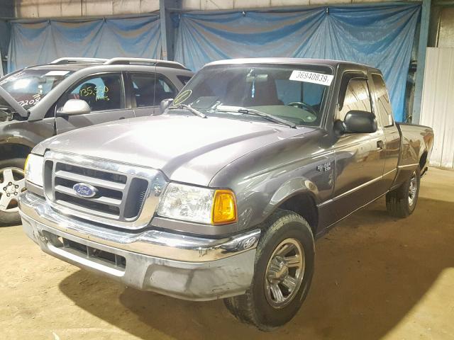 1FTZR44UX4PA00764 - 2004 FORD RANGER SUP GRAY photo 2