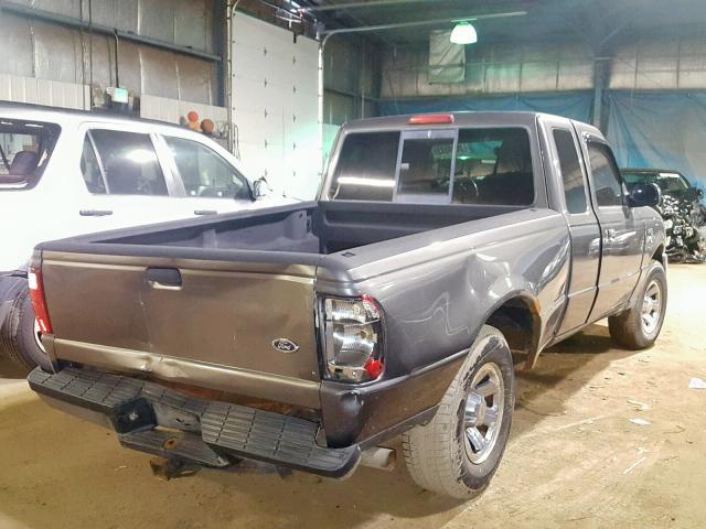 1FTZR44UX4PA00764 - 2004 FORD RANGER SUP GRAY photo 4