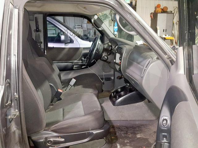 1FTZR44UX4PA00764 - 2004 FORD RANGER SUP GRAY photo 5