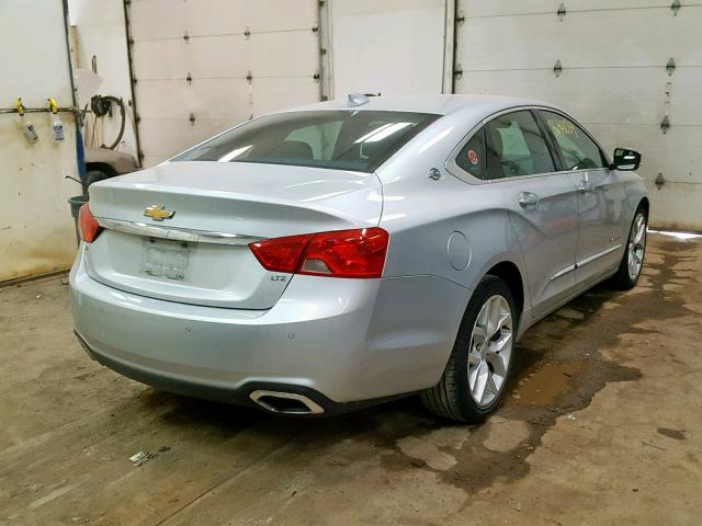 2G1145S30G9200771 - 2016 CHEVROLET IMPALA LTZ SILVER photo 4