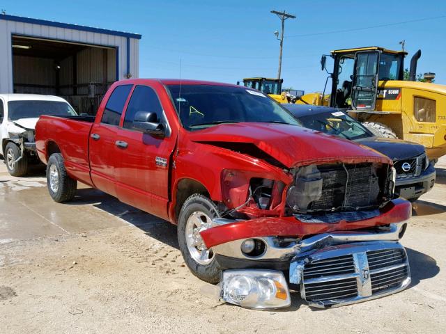 3D7KR28L99G540440 - 2009 DODGE RAM 2500 RED photo 1