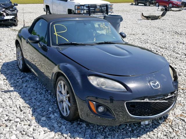 JM1NC2EFXA0210984 - 2010 MAZDA MX-5 MIATA BLACK photo 1