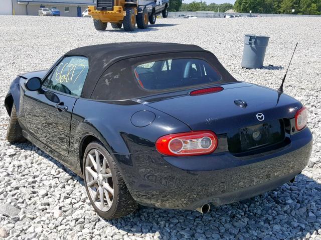 JM1NC2EFXA0210984 - 2010 MAZDA MX-5 MIATA BLACK photo 3