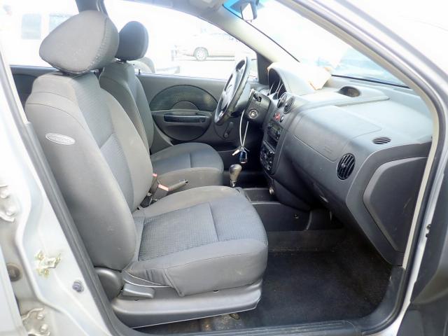 KL1TD66606B685606 - 2006 CHEVROLET AVEO BASE 银色 照片 5