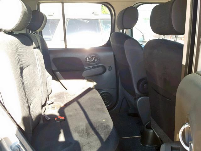 JN8AZ2KR1CT253143 - 2012 NISSAN CUBE BASE GRAY photo 6