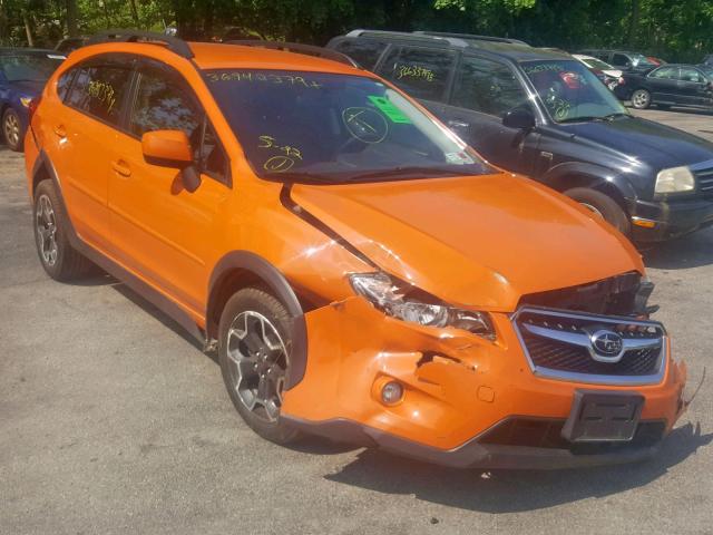 JF2GPACC1E8338314 - 2014 SUBARU XV CROSSTR ORANGE photo 1