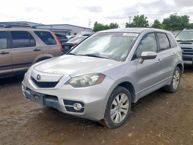 5J8TB2H56BA005687 - 2011 ACURA RDX TECHNO SILVER photo 2