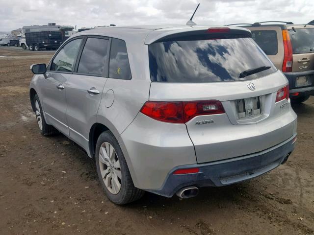 5J8TB2H56BA005687 - 2011 ACURA RDX TECHNO SILVER photo 3