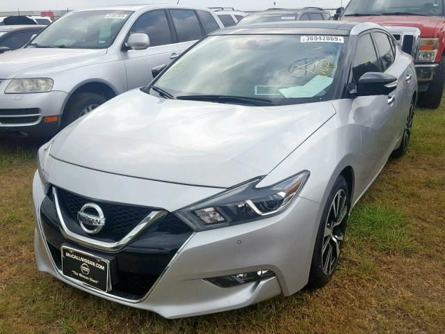 1N4AA6AP5JC395590 - 2018 NISSAN MAXIMA 3.5 SILVER photo 2