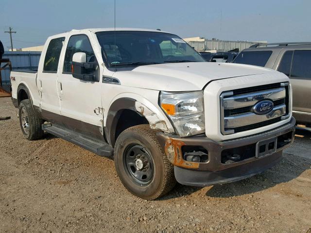 1FT7W2BT0FEA95266 - 2015 FORD F250 SUPER WHITE photo 1