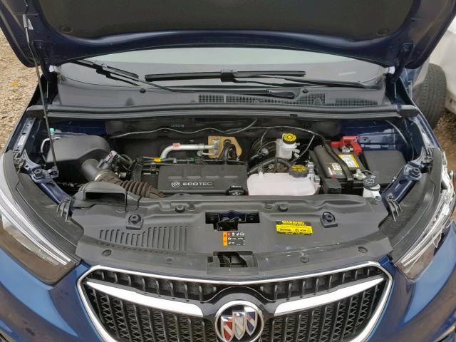 KL4CJ2SB3KB761370 - 2019 BUICK ENCORE SPO BLUE photo 7