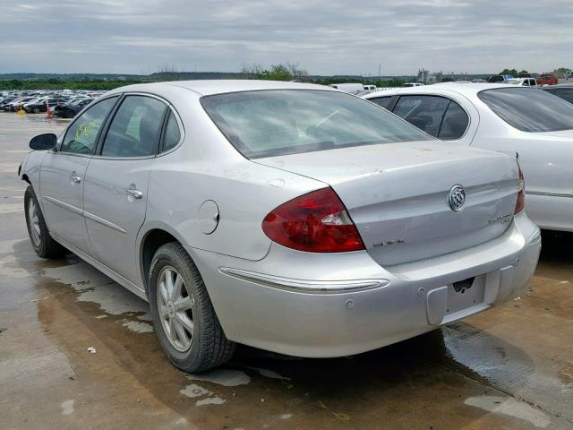 2G4WD562351213892 - 2005 BUICK LACROSSE C SILVER photo 3