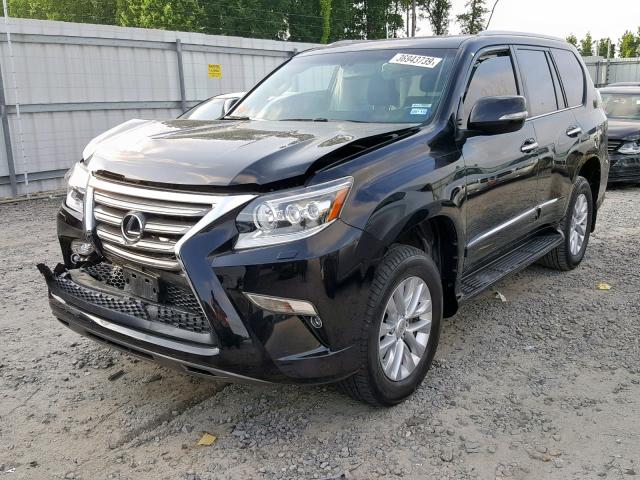 JTJBM7FX8H5159550 - 2017 LEXUS GX BLACK photo 2