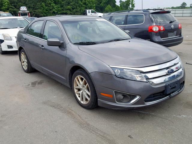 3FAHP0JG3AR401897 - 2010 FORD FUSION SEL GRAY photo 1