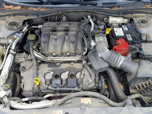 3FAHP0JG3AR401897 - 2010 FORD FUSION SEL GRAY photo 7