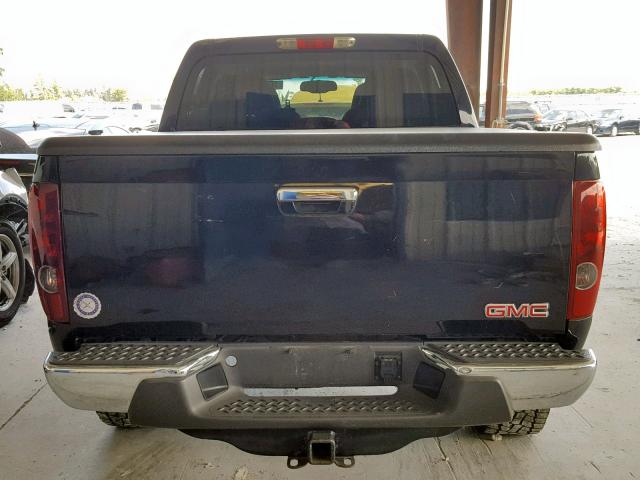 1GTJTCDP5A8110386 - 2010 GMC CANYON SLE BLACK photo 10