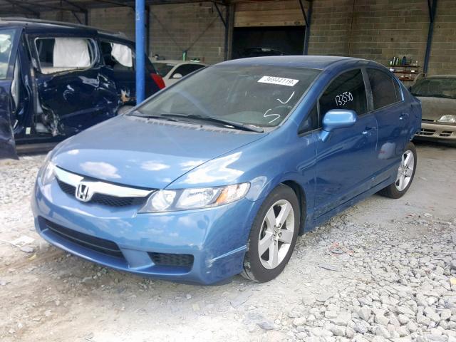 19XFA1F62BE037215 - 2011 HONDA CIVIC LX-S Mavi foto 2