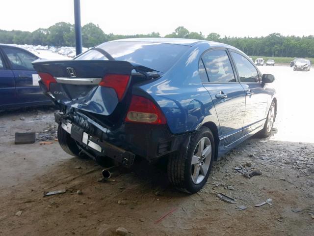 19XFA1F62BE037215 - 2011 HONDA CIVIC LX-S Mavi foto 4