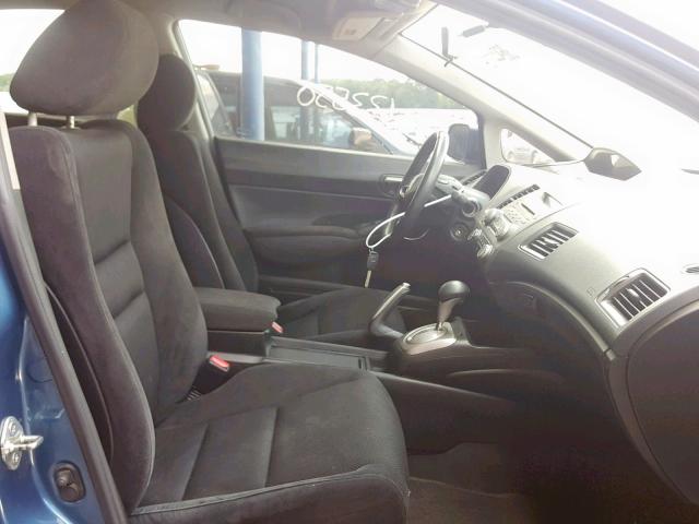 19XFA1F62BE037215 - 2011 HONDA CIVIC LX-S Mavi foto 5