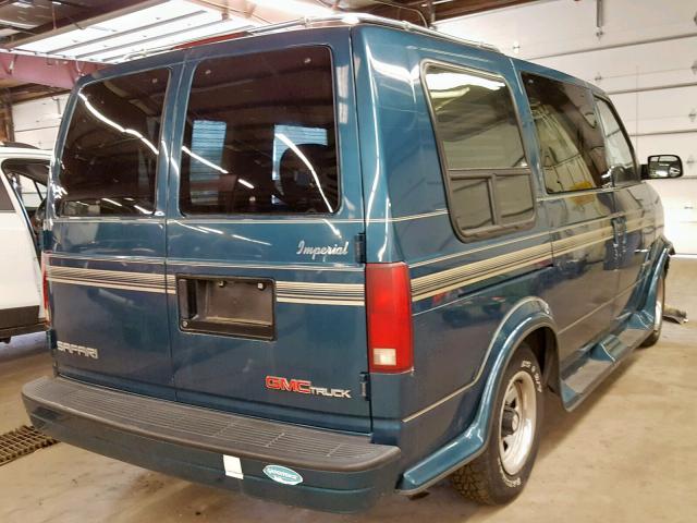 1GDDM19W9SB565448 - 1995 GMC SAFARI XT BLUE photo 4