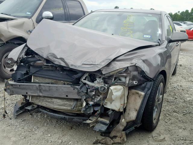 1G1ZC5EB7AF198654 - 2010 CHEVROLET MALIBU 1LT 棕色 照片 2
