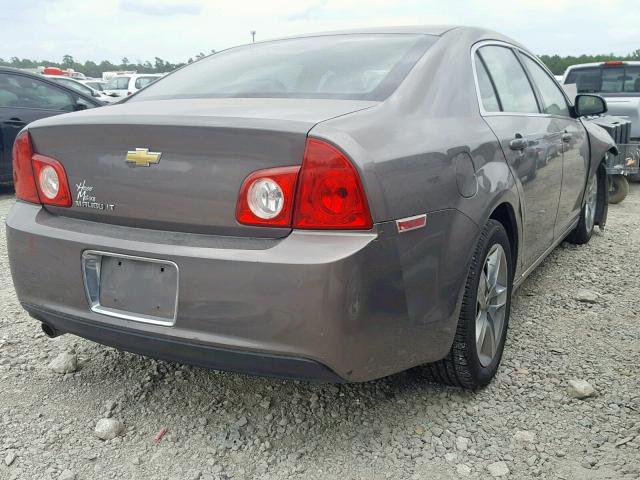 1G1ZC5EB7AF198654 - 2010 CHEVROLET MALIBU 1LT 棕色 照片 4