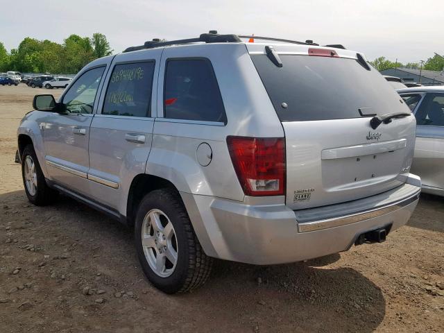 1J4HR58N75C509931 - 2005 JEEP GRAND CHER SILVER photo 3