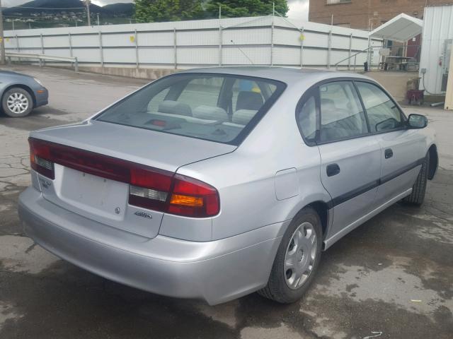 4S3BE635827214927 - 2002 SUBARU LEGACY L SILVER photo 4