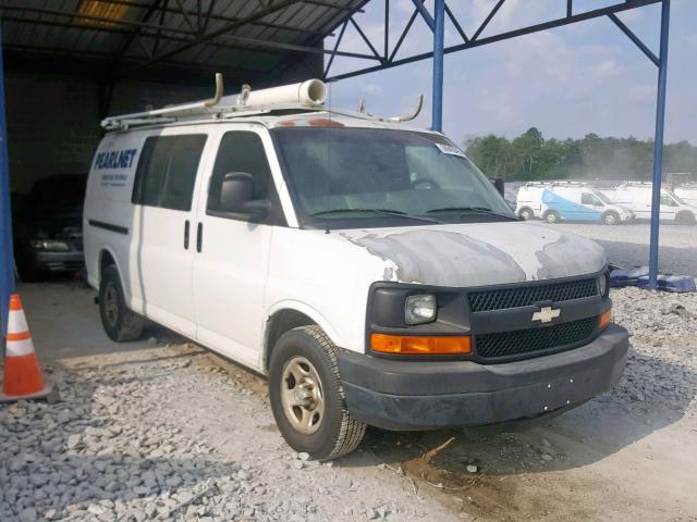 1GCFG15X051230804 - 2005 CHEVROLET EXPRESS G1 WHITE photo 1