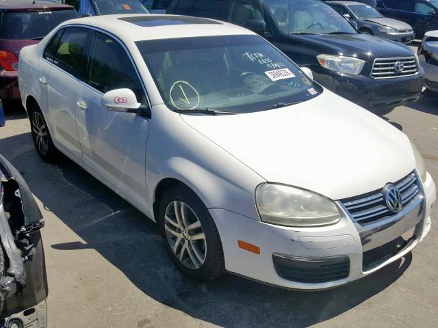 3VWST81K46M754116 - 2006 VOLKSWAGEN JETTA TDI WHITE photo 1